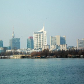 Вена Австрия р. Дунай