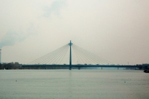 мост вена Австрия р. Дунай