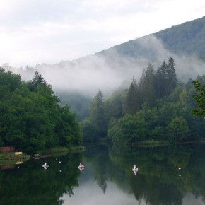 Озеро в горах Румынии, Совата