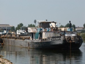 Венгерский флот, Erkel, самоходная баржа, толкач