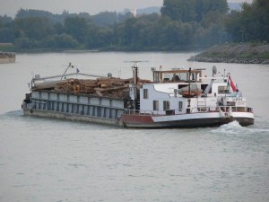 Венгерский флот, буксир, TAMINA,  толкач, самоходная баржа