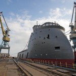 Корпуса двух судов-снабженцев были спущены на воду судостроительным  заводом «Залив» (Украина).
