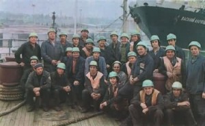 Работники порт Ильичевск