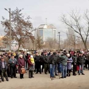 Митинг в Измаильском порту