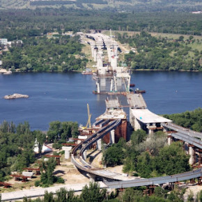 Мост в Запорожье