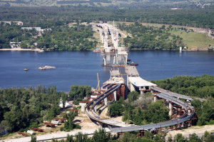 Мост в Запорожье