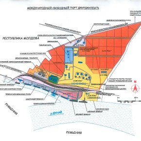 План порта Джурджулешты
